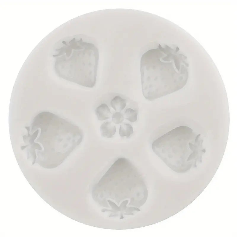 Silicone Sprigs- Strawberries & Blossom