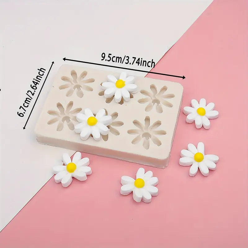 Silicone Sprigs - Daisies