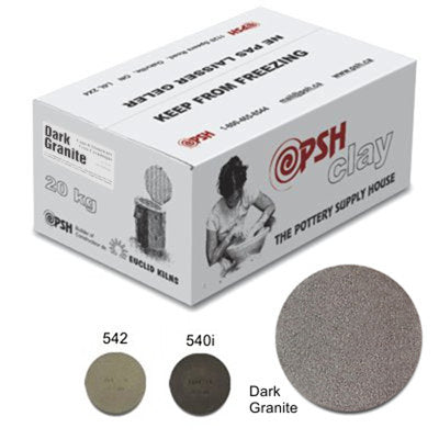 20KG Psh Dark Granite Clay CONE 6