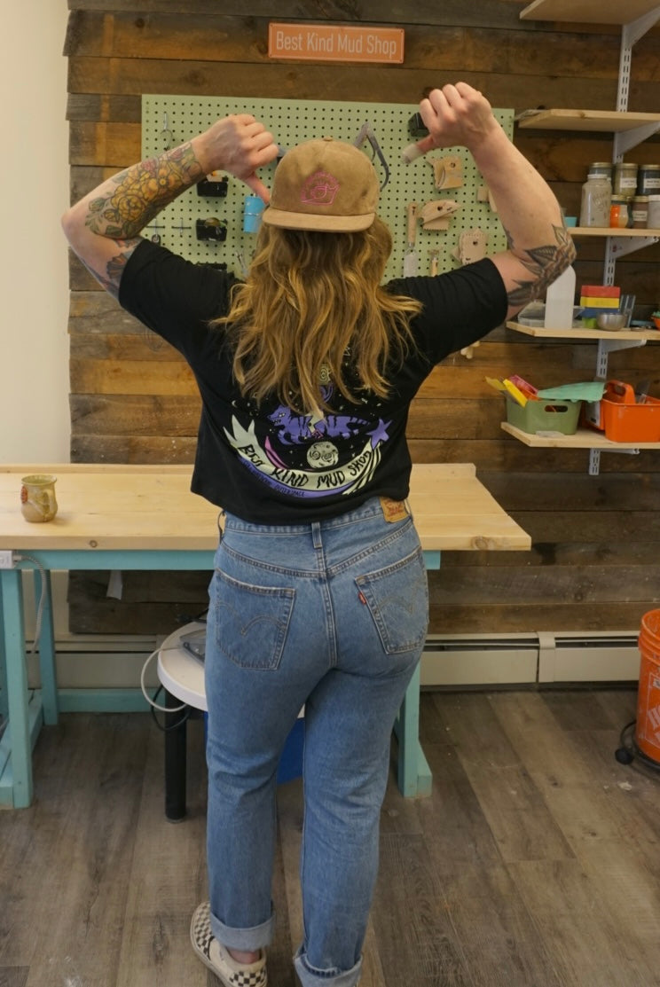 Space Pottery Crop T-shirt