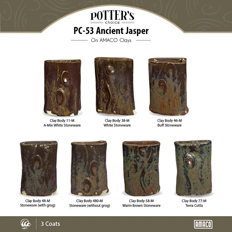 PC-53 Ancient Jasper Glaze by Amaco