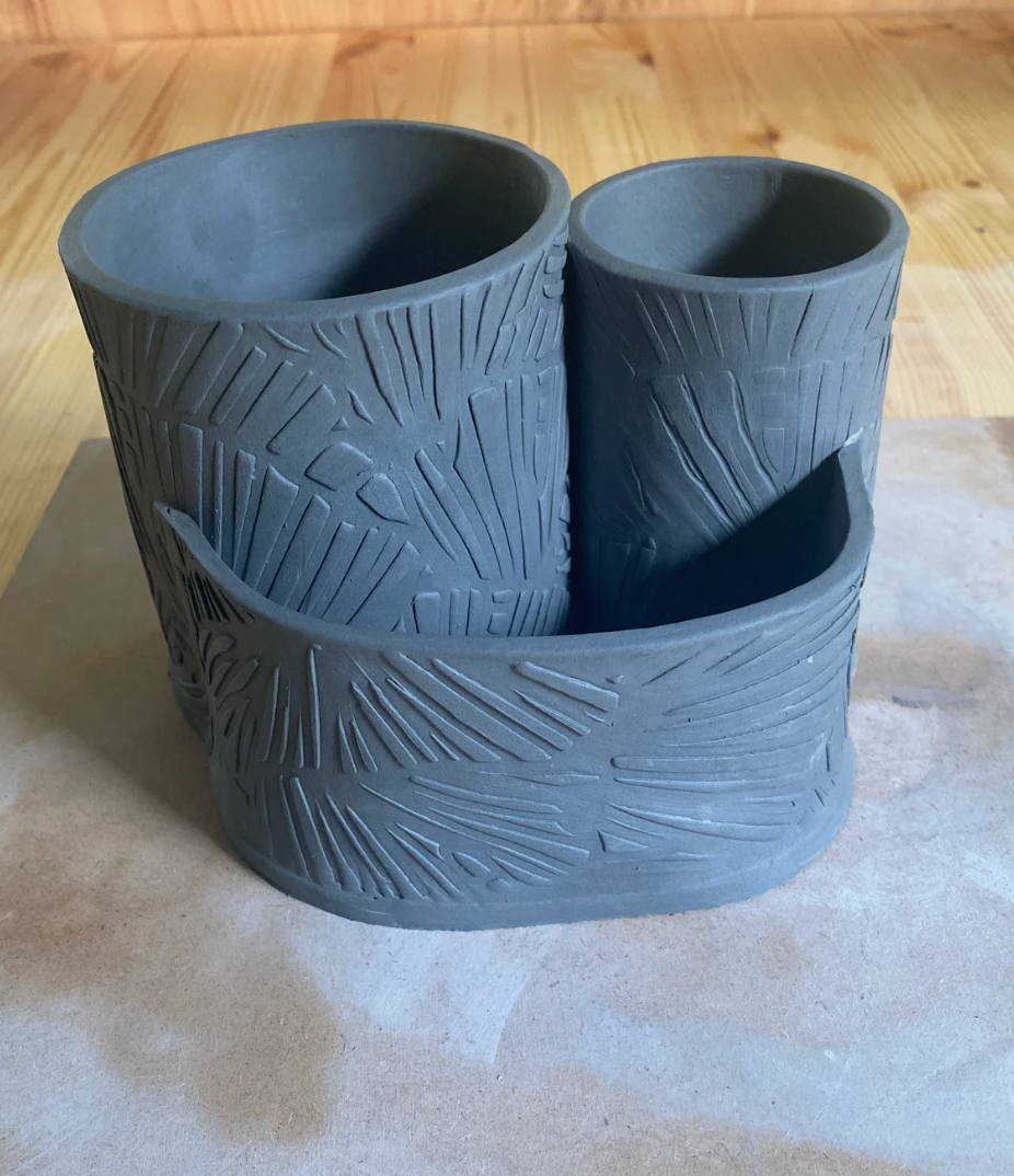 Templates -Slab Pottery Kitchen Sink Organizer Template