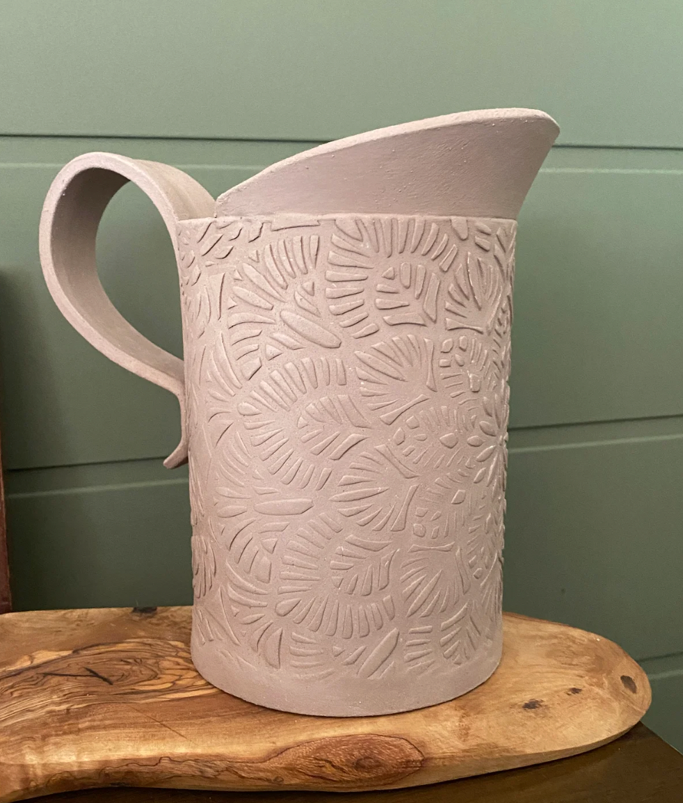 Templates -Pottery Template for Handbuilding | Vintage Style Pitcher Slab Template