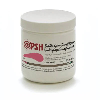 PSH Bubble Gum Pink Underglaze