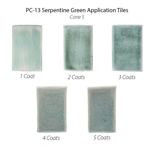 PC-13 Serpentine Glaze by Amaco
