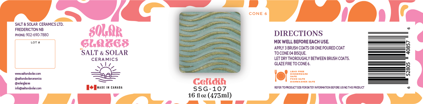 Ceilidh- Cone 6 Brushing Glaze