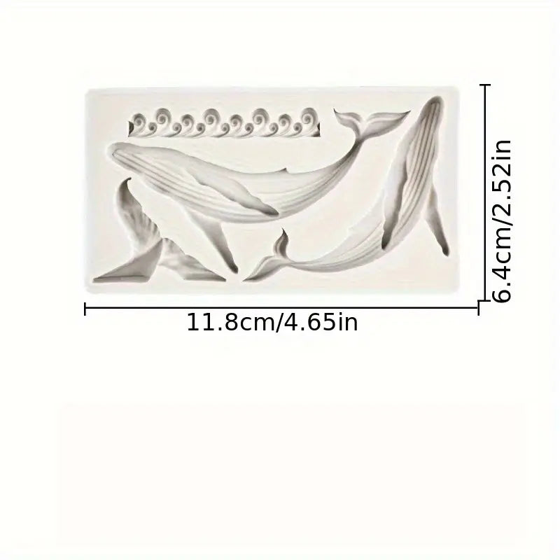 Silicone Sprigs - Whales