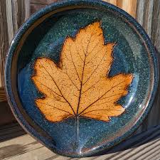 Parent & Child Pressed Leaf Dishes