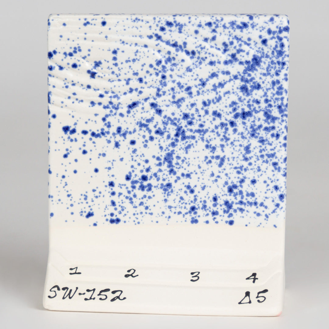 Blue Splatterware Stoneware Glaze SW-152