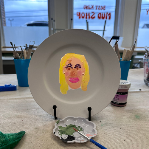 Valentine's Workshop- Paint Your Person Feb 14, 6-9pm