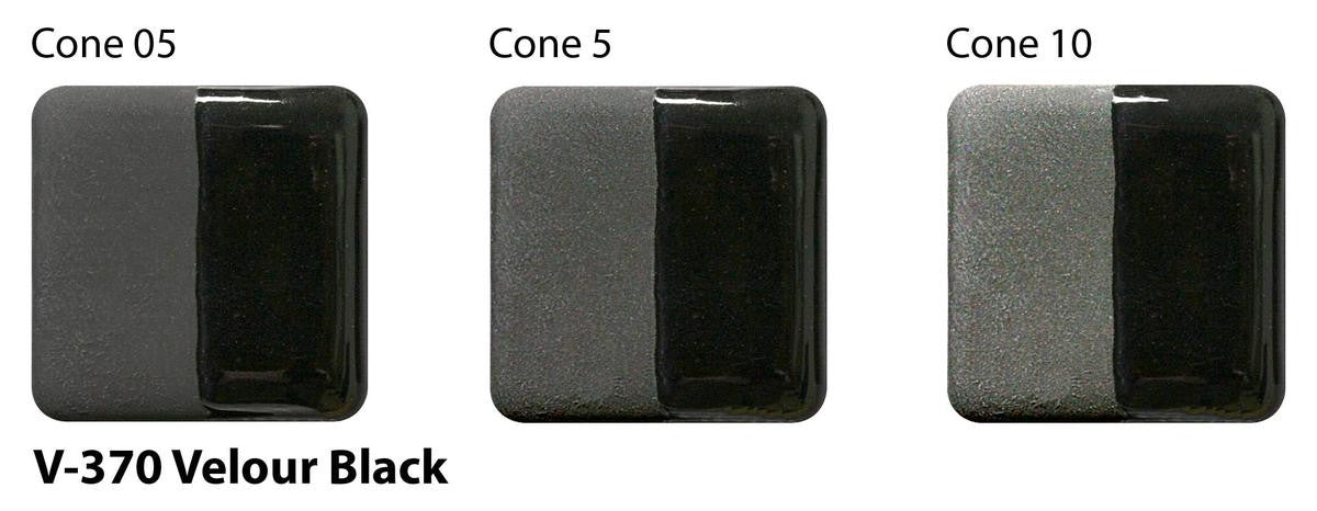 Velour Black Underglaze by Amaco V-370
