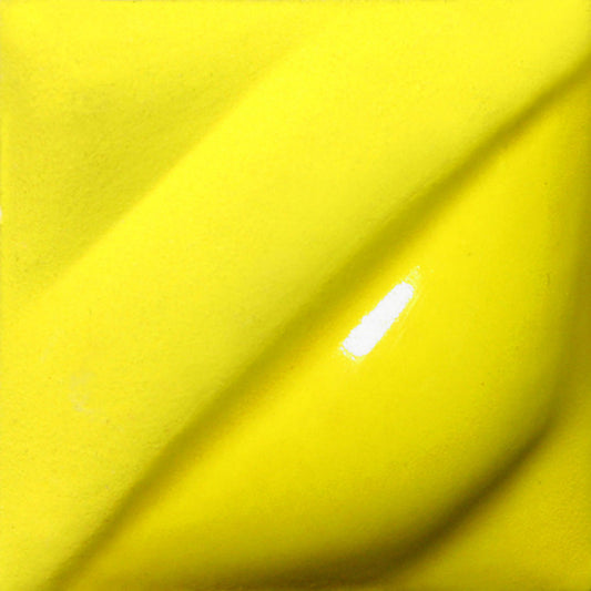 Intense Yellow Velvet Underglaze by Amaco V-391