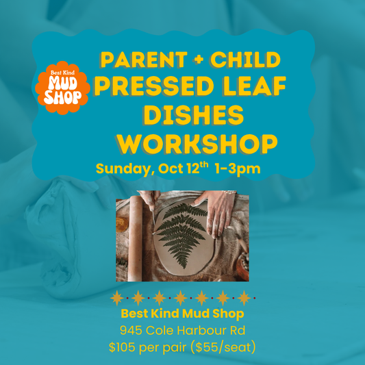Parent & Child Pressed Leaf Dishes