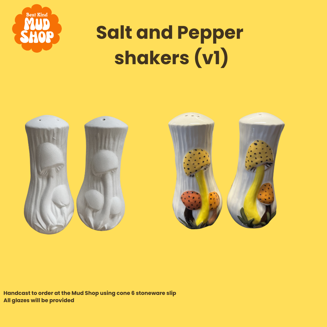 Paint your own vintage mushroom ceramics! May 16th 1-4pm