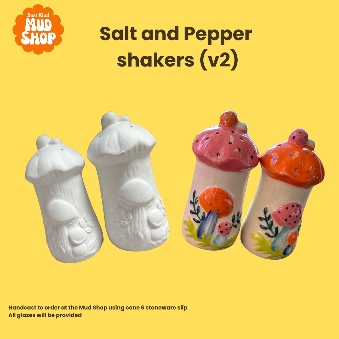 Paint your own vintage mushroom ceramics! May 16th 1-4pm