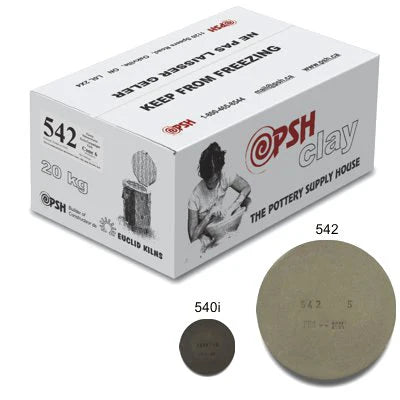 20KG #542 CONE 6 Grey Clay