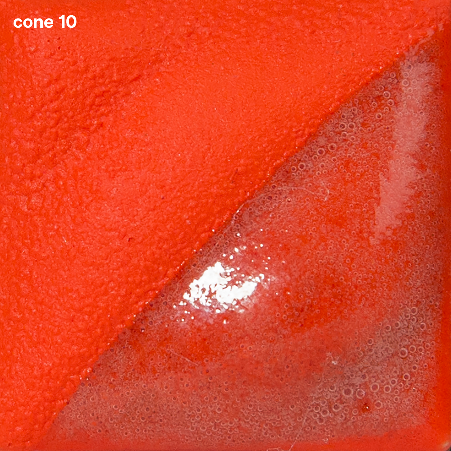 Flame Orange Velvet Underglaze by Amaco V-389
