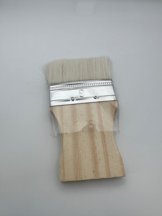 Short Flat Hake Glaze Brush