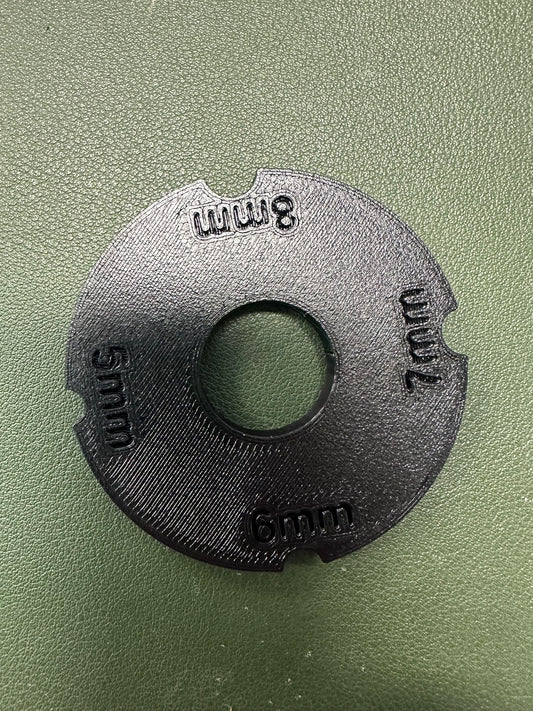 Edge tool rim rib