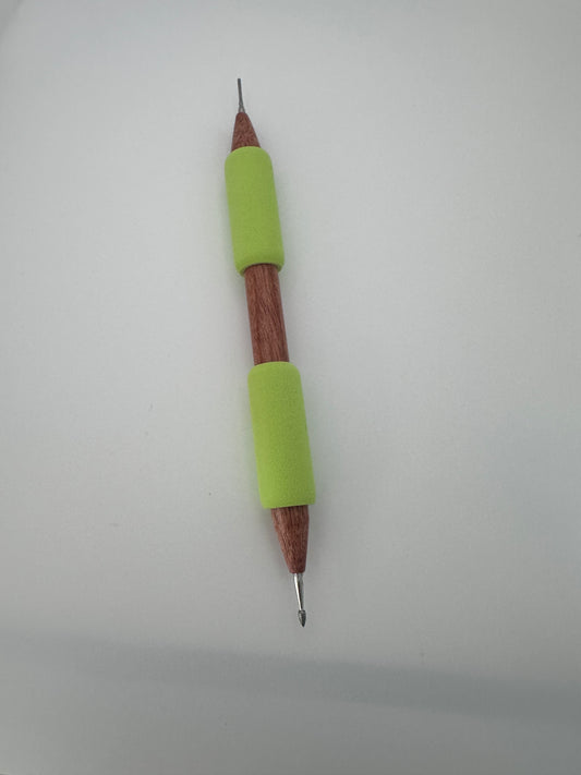 Diamond stylus sgraffito tool