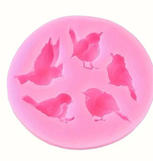 Silicone Sprigs-  Little Birds