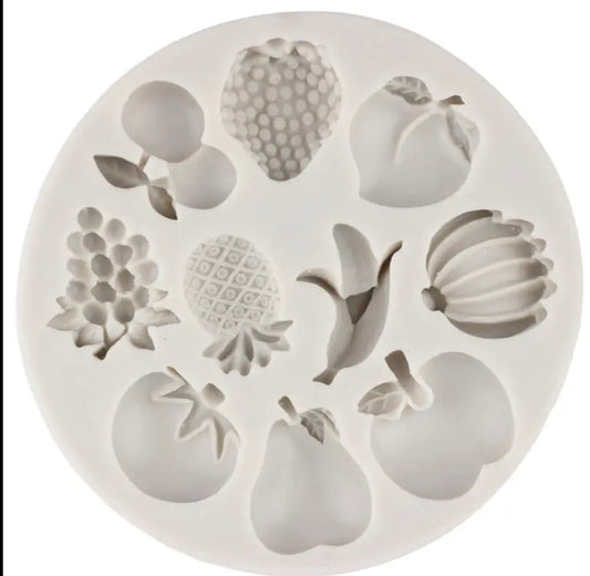 Silicone Sprigs-  Fruit mold