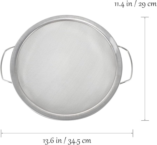 Fine Mesh Stainless Steel Strainer for Glaze Making and reclaim