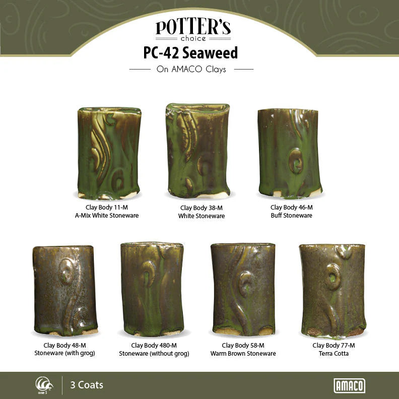 PC-42 Seaweed Glaze by Amaco