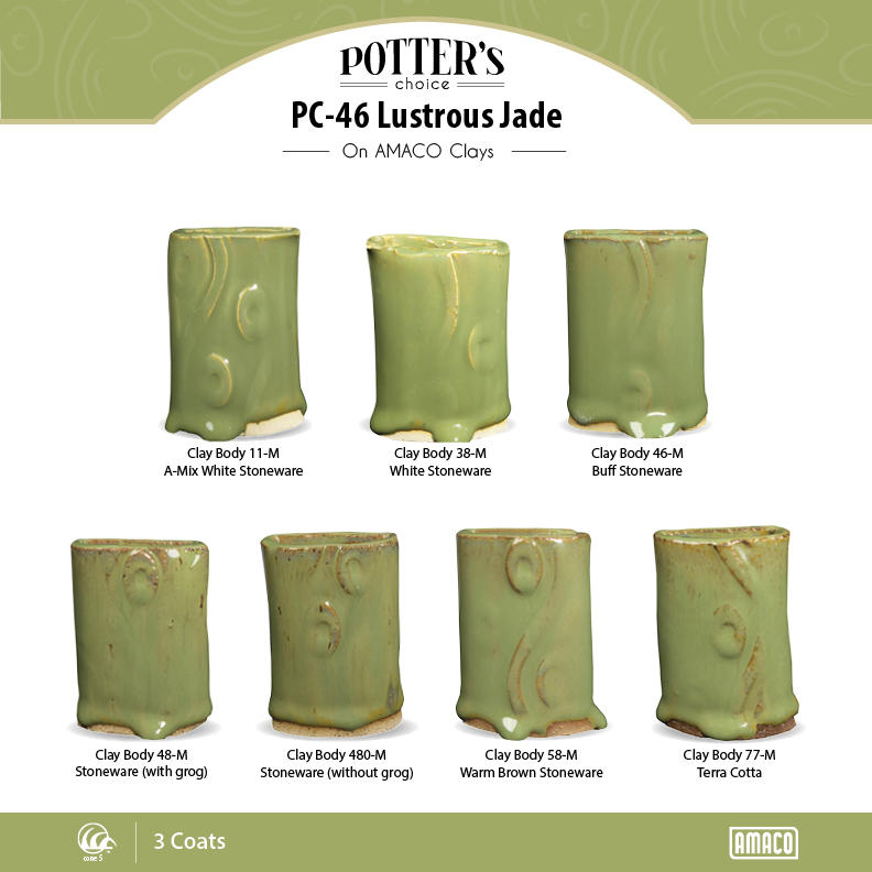 PC-46 Lustrous Jade Glaze by Amaco