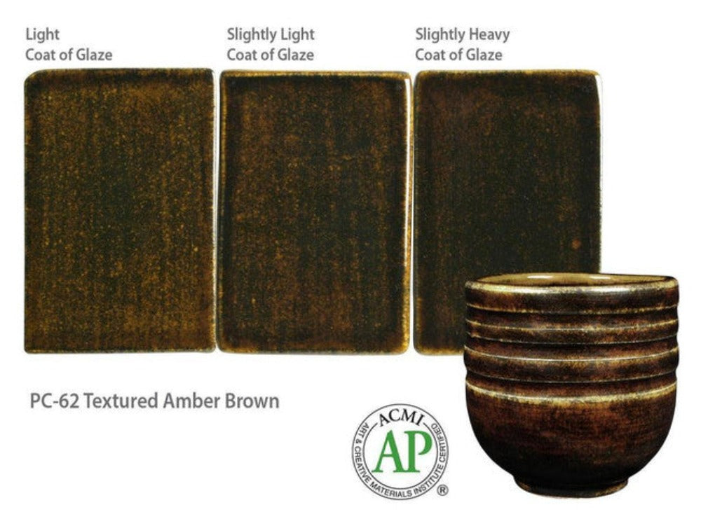 PC-62 Textured Amber Brown by Amaco