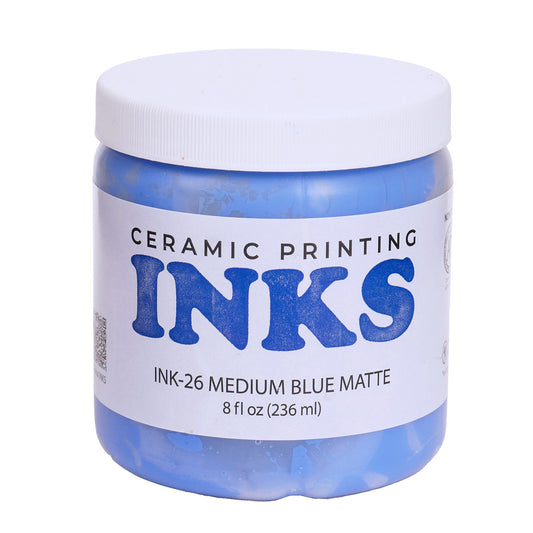 Ceramic Inks Ink-26 Medium Blue Matte Ink by Amaco