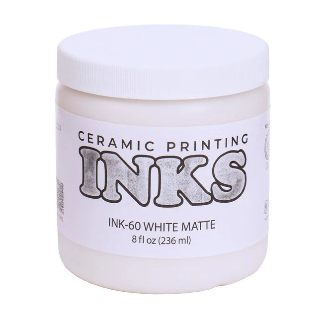 Ink-60 White Matte Ink by Amaco