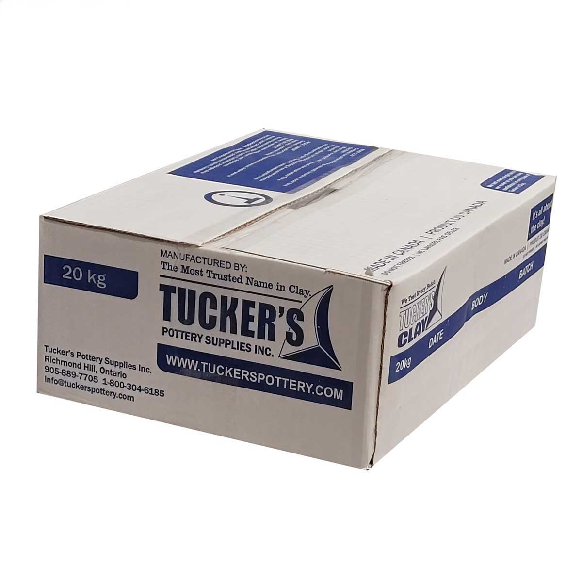Tuckers 10-80 Functional High Fire Porcelain Clay, 20 kg