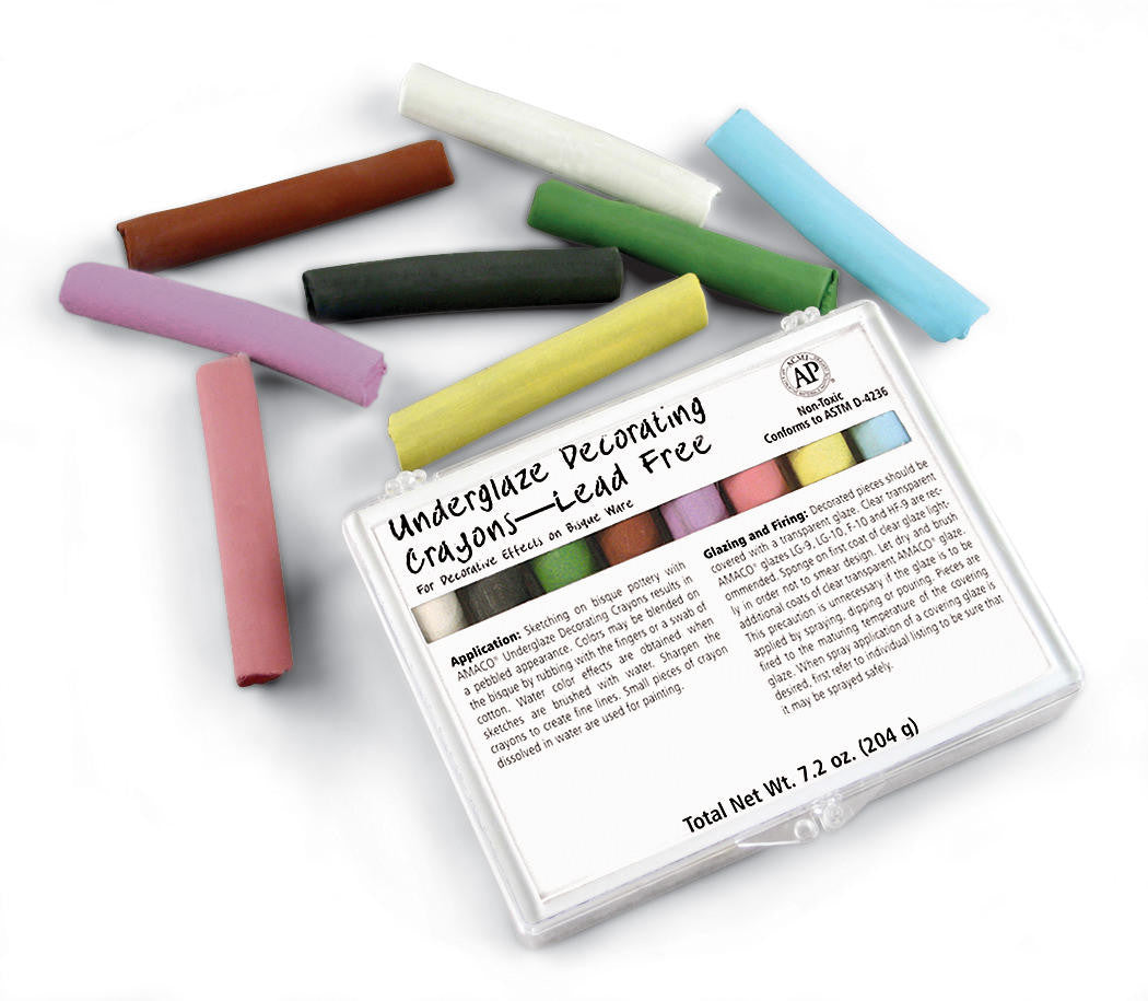 Underglaze Crayon Set of 8