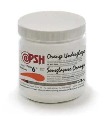 PSH Cone 6 Orange Underglaze