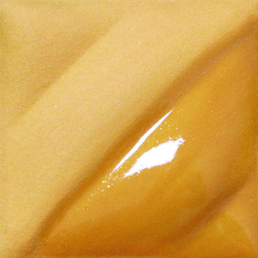 Deep Yellow Velvet Underglaze by Amaco V-309