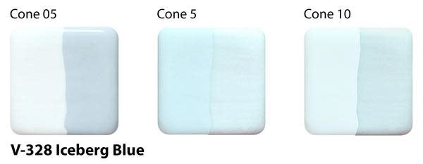 Iceberg Blue Velvet Underglaze by Amaco V-328