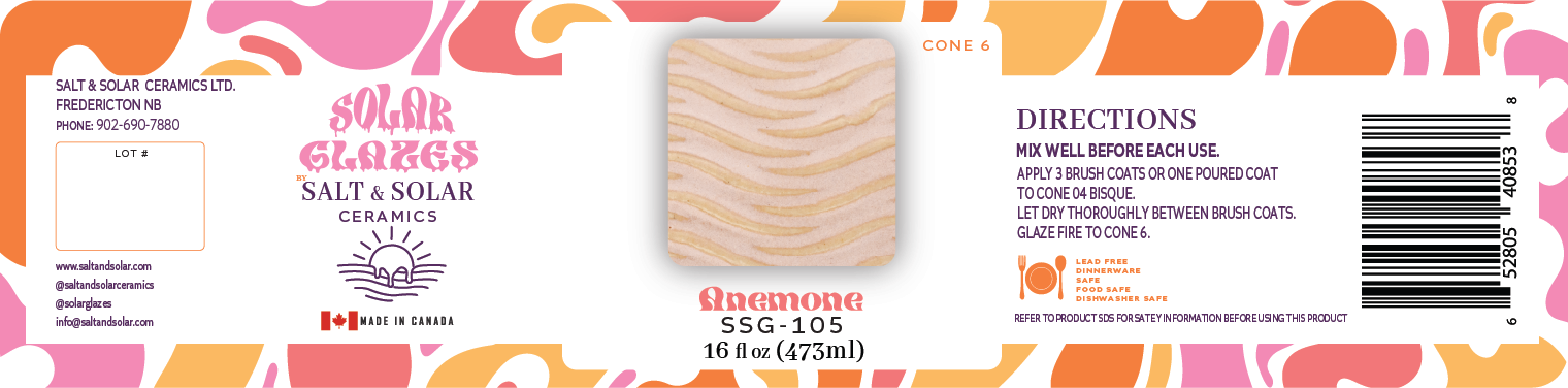 Anemone- Cone 6 Brushing Glaze