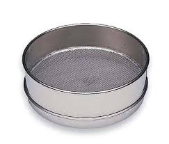 Sieve, 12" dia., #100 Mesh