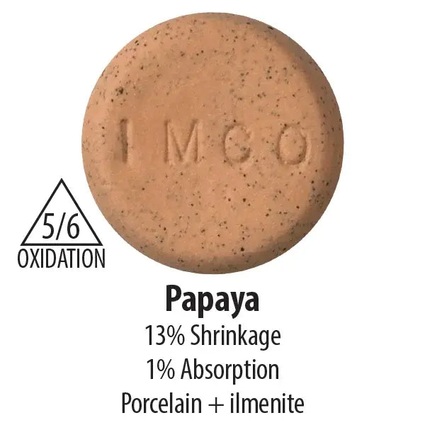 Papaya Cone 5/6 Porcelain Clay 20lb Bag