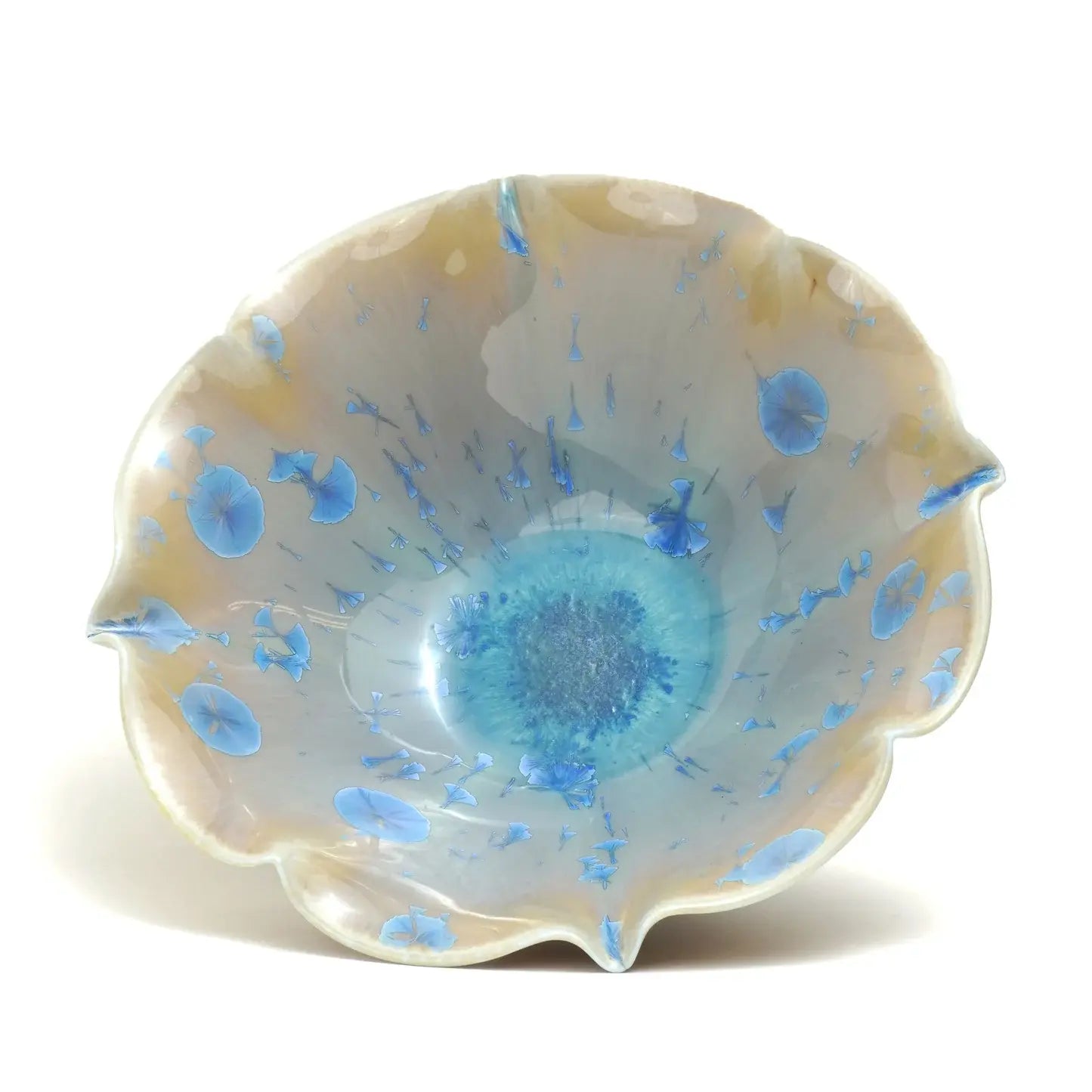 WC-162 Blue Snowflakes