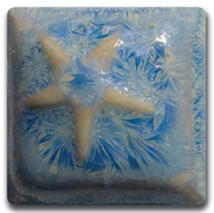 WC-162 Blue Snowflakes