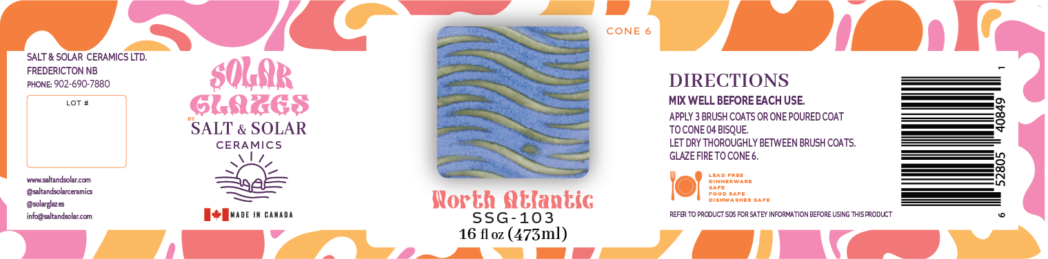 North Atlantic- Cone 6 Brushing Glaze