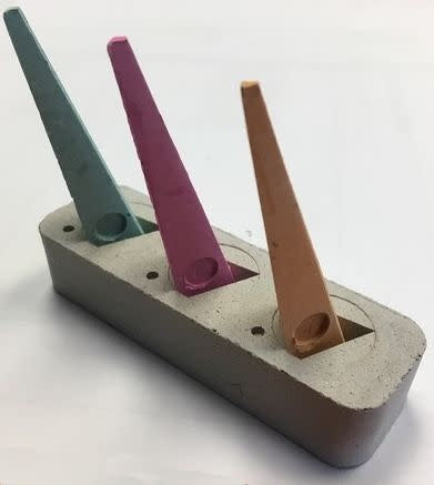 Orton 3-hole Pyrometric Cone Stand