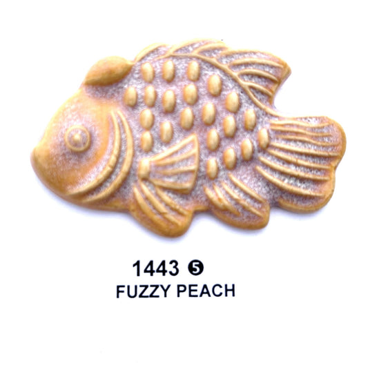 Spectrum Fuzzy Peach 1443 Floating Glaze