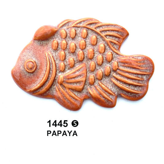 Spectrum Papaya 1445 Floating Glaze